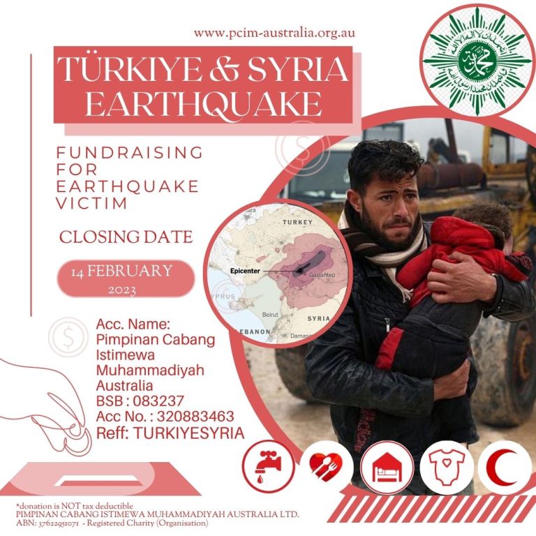 PCIM Australia Fundraising for Turkiye & Syria Earthquake